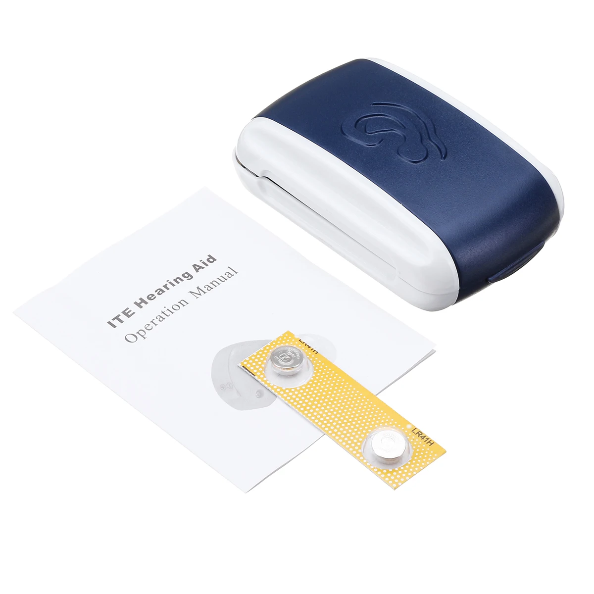 

K-80 Portable Mini Hearing Aid Sound Amplifier In the Ear Tone Volume Adjustable Hearing Aids Ear Care For the elderly deaf