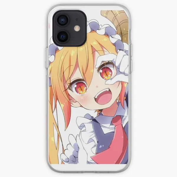 

Чехол для телефона Tohru Dragon Maid для iPhone 11 12 13 Pro Max Mini X XS XR Max 5 5S SE 6 6S 7 8 Plus чехол с изображением собаки Термополиуретановый рисунок
