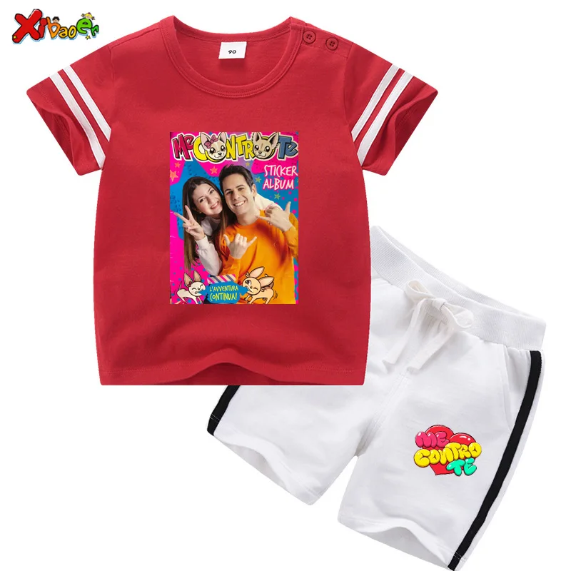 Girl Set Toddler Baby Clothing Kids Sportswear Clothes Fashion Summer Suit Sport Children T Shirt+shorts Cool  Boys Clothing