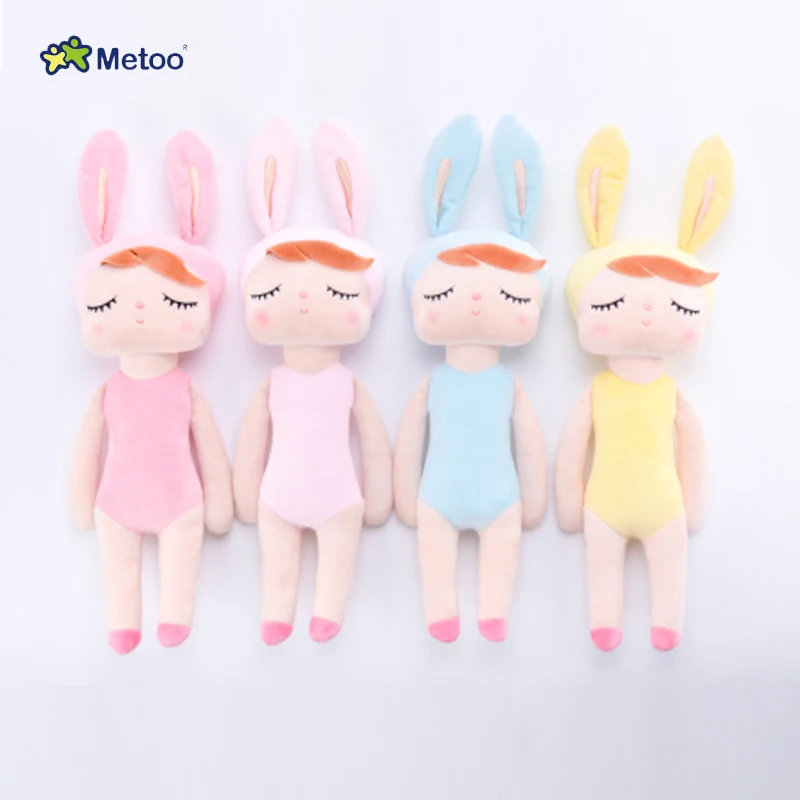 Милые куклы Metoo Angela Dress up 45 см кролик детская игрушка набитые животные Детский
