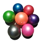 Взрывозащищенный Массажный мяч с защитой от давления диаметром 25 см, мяч для йоги, баланса, пилатеса, прочный мяч из ПВХ для снятия стресса, уход за телом