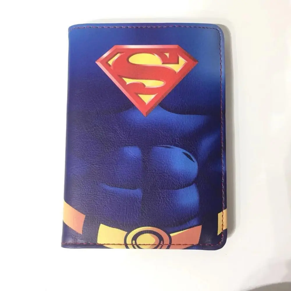 Style 2 Marvel, Бэтмен, Супермен, Дэдпул, Обложка для паспорта, держатель для ID карты, папка для хранения, сумка, аксессуары для путешествий, для мужчин, женщин, мальчиков, девочек, подарок - Цвет: Style 2