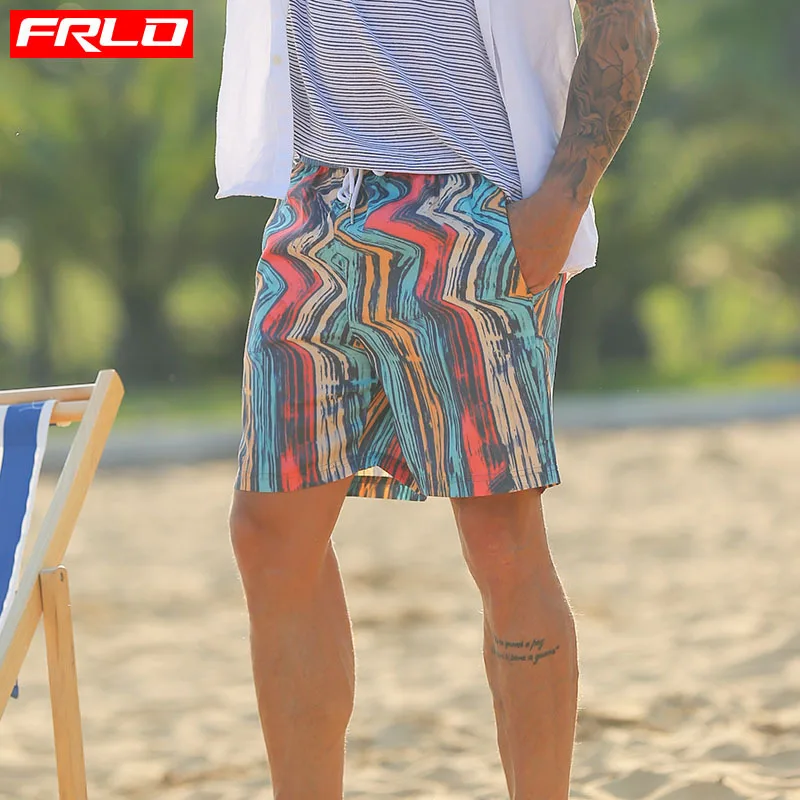 Для мужчин Плавание носить бермуды шорты пляжная одежда СУГА быстросохнущая