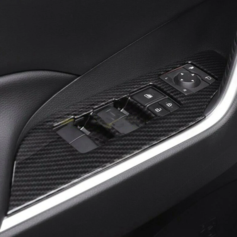 Автомобильные аксессуары Стильные наклейки из углеродного волокна на окно