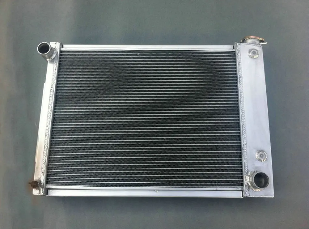 Горячая Распродажа алюминиевый радиатор + вентилятор * 2 для CHEVY CAMARO / Pontiac FIREBIRD T/A