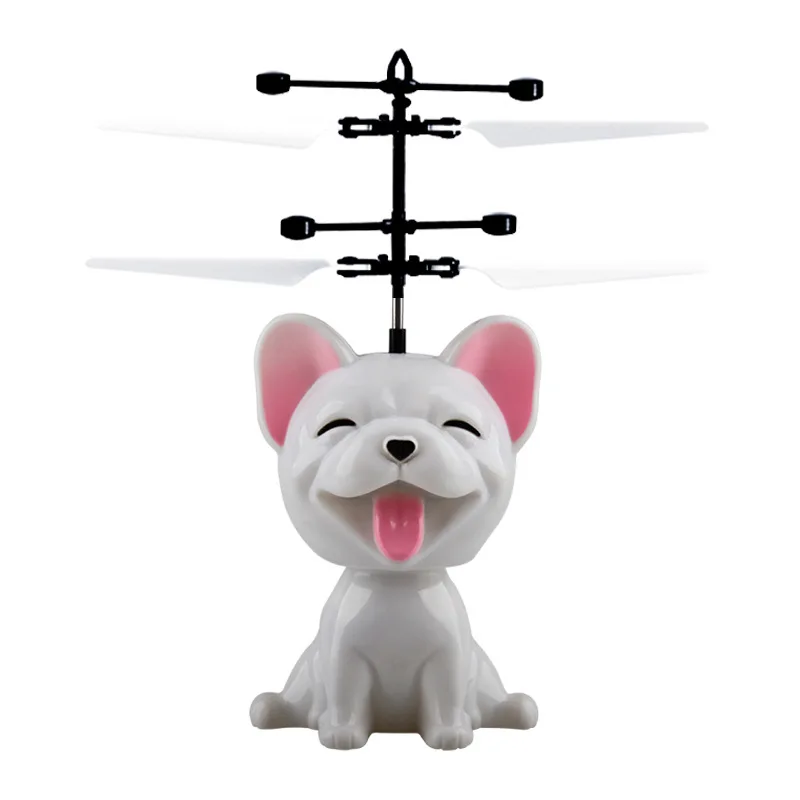 

The New Puppy Induction Levitation Helicopter Vibrato Fast Hand Night Market Explosive Charging Children's Toy Airplane