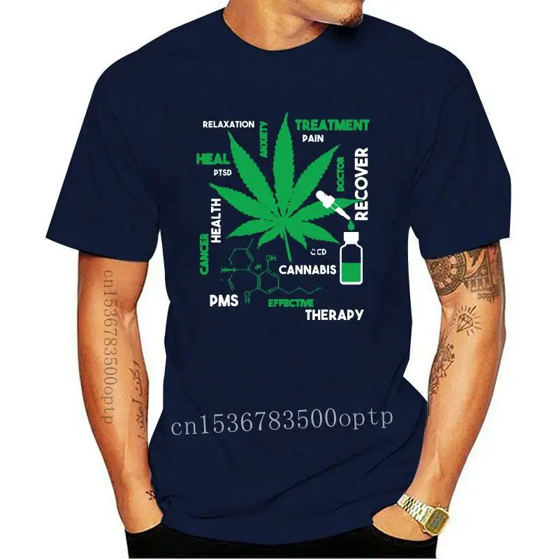 

Новая одежда, веселая масляная Подарочная футболка CBD для фанатов конопляного сорняка 8605