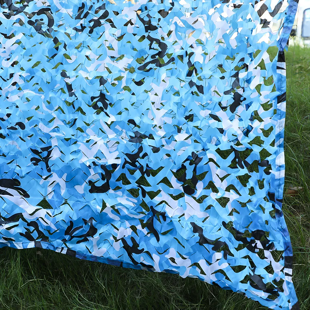 Военные рыболовные укрытия маскировочная сетка Океанский камуфляж солнечные