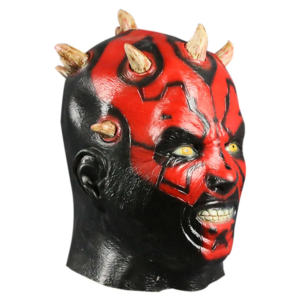 Звездная маска для косплея Дарт Мол латексная Косплей войны призрачная угроза