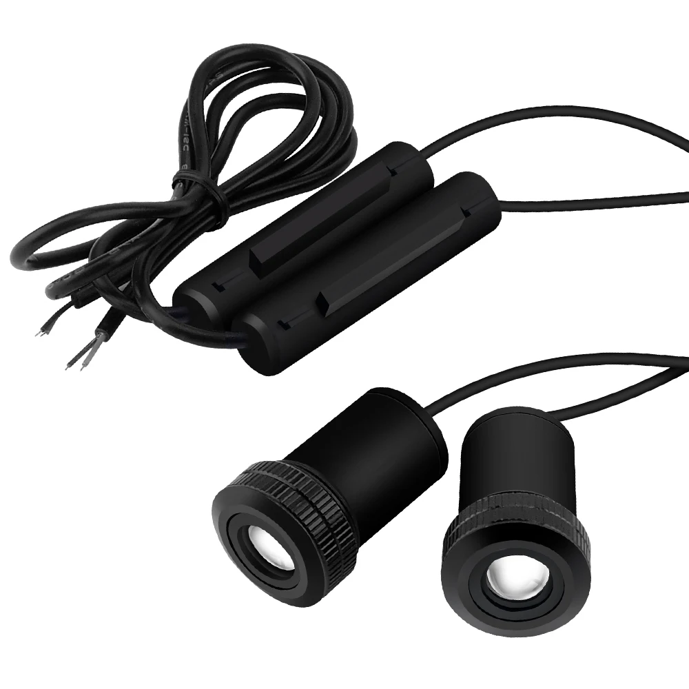 Для Mitsubishi логотип светильник 2 шт. Автомобильная дверь фотосессия для Outlander Pajero