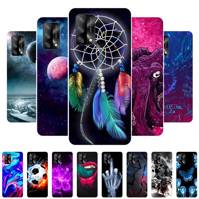 

For OPPO A74 Case 6.43" Fashion Soft Silicone Back Case For OPPO A74 4G Phone Cover for OPPOA74 A 74 Funda CHP2219 Cases