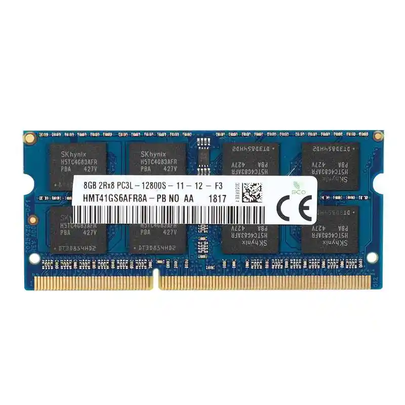 

Оперативная память для ноутбука DDR3L 8 Гб 1600 МГц 1,35 в PC3L, модули памяти для ноутбука, двухканальные двусторонние 16 чипов