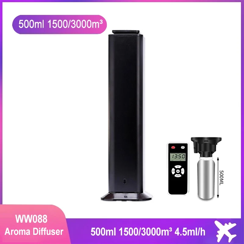 

1500/3000 Aroma Diffuser Intelligent Timing Large Range Ultrasonic Essential Oil Sprayer Smart Diffuser In Hotel Lobby