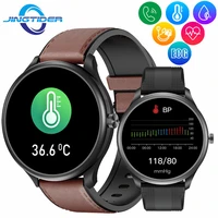 m10 body temperature monitor bt answer call smart watch ecg ppg spo2 smartwatch for men women blood pressure fitness wristwatch