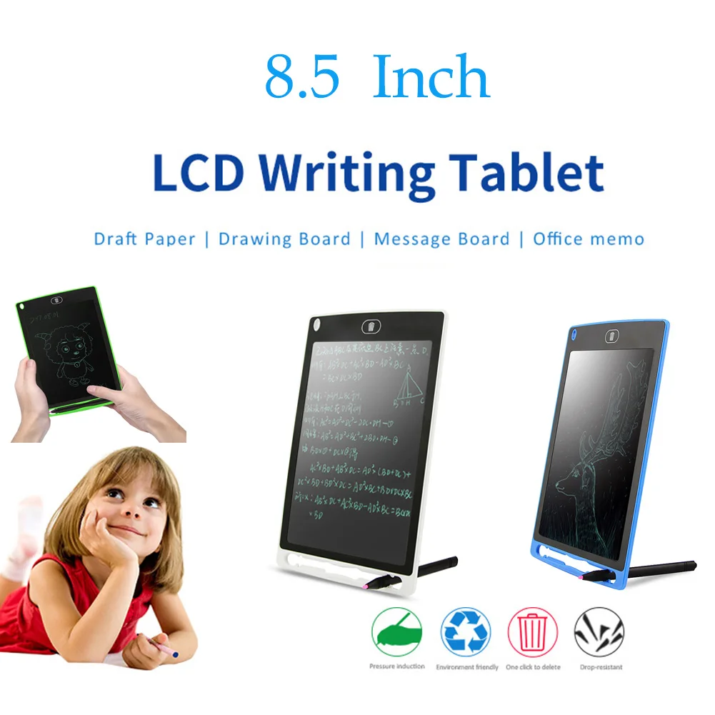 Discount 8.5 Inch Tablet Writing Painting Pads Digital Drawing Handwriting Electronic Board ultra-thin | Компьютеры и офис