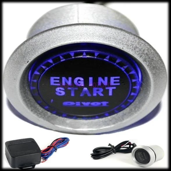 От DHL или Fedex 20 штук Светодиодный Автомобильная кнопка запуска двигателя без