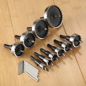 Сверло для кольцевой пилы из быстрорежущей стали, 12-60 мм, 1 шт.