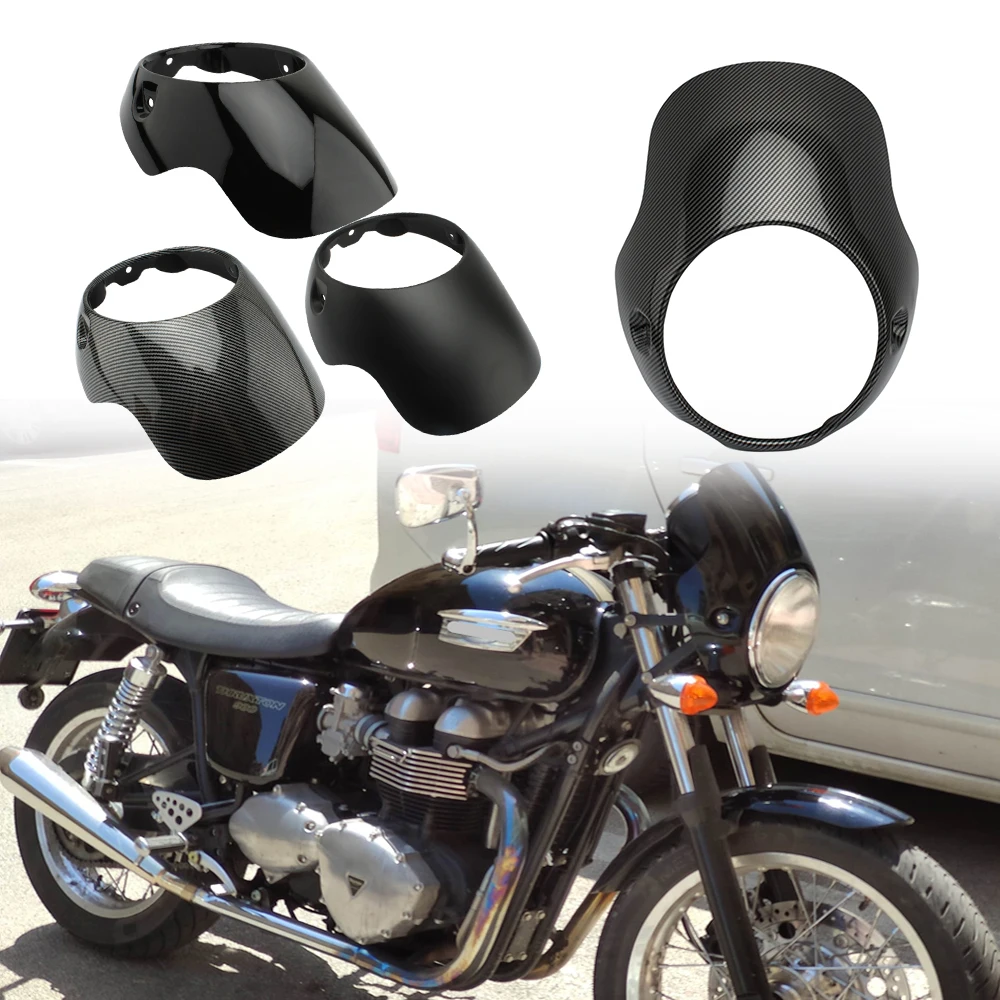 Передняя фара для мотоцикла Cafe Racer Flyscreen Surround классическое лобовое стекло Bonneville