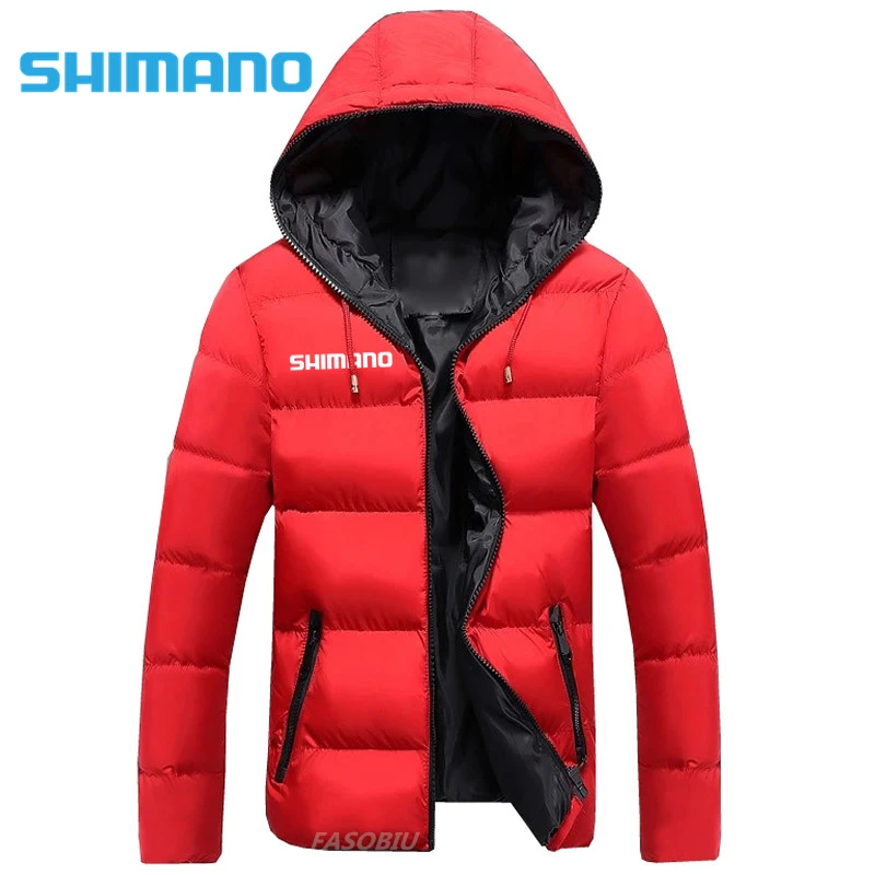 

Shimanos Winter Fishing Clothes Men's New Waterproof Fishing Jacket for Outdoor Cycling Windproof Clothes Warm Fishing Clothing