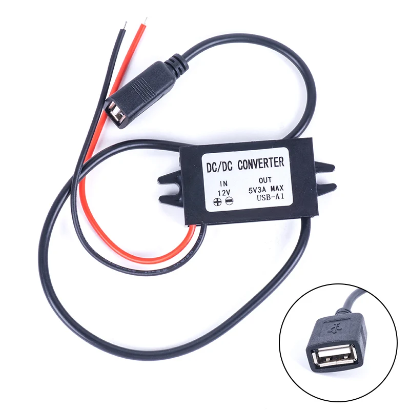 DC Мощность преобразователя 12V 24V 36V 48V (8V-с алюминиевой крышкой 50В) до 5V 3A модуль ldo