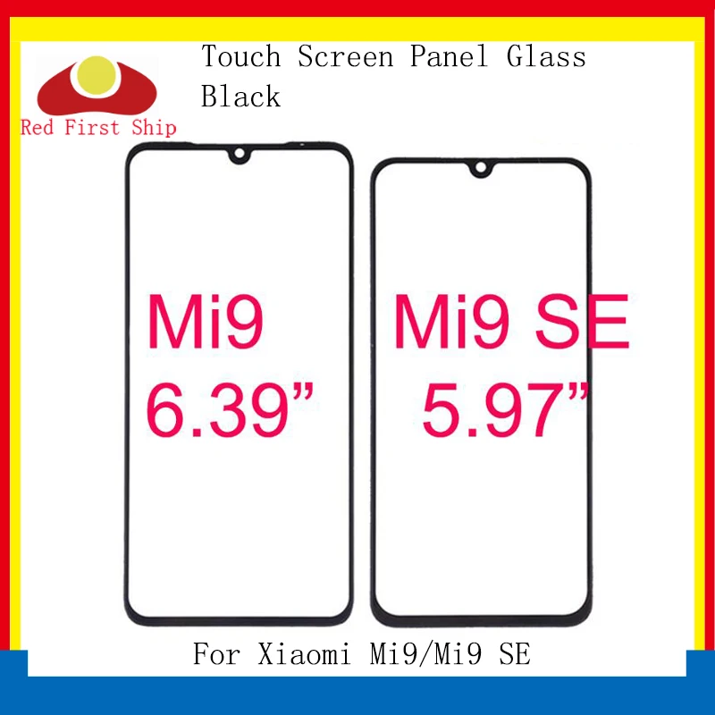 10 шт./лот сенсорный экран для Xiao mi 9/mi 9 SE Сенсорная панель передние внешние