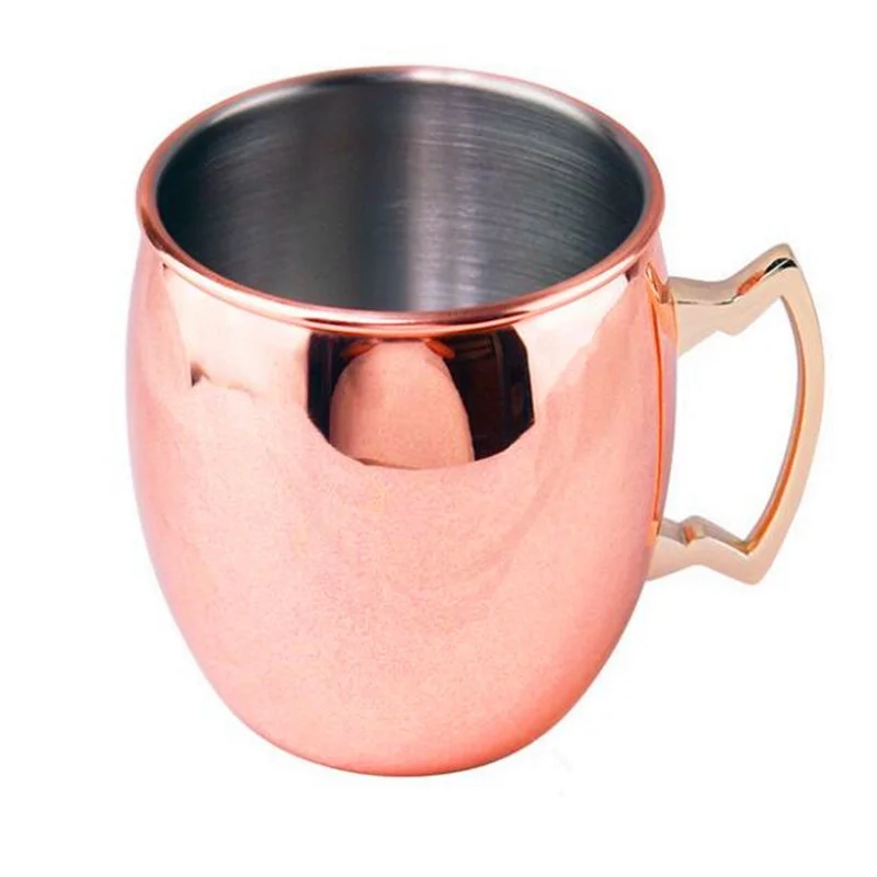 

Mini 2-Ounce Stainless Steel Moscow Mule Mugs Hammered Copper Plated Ice Beer Glasses Whisky Cup Espresso Coffee Handcrafted