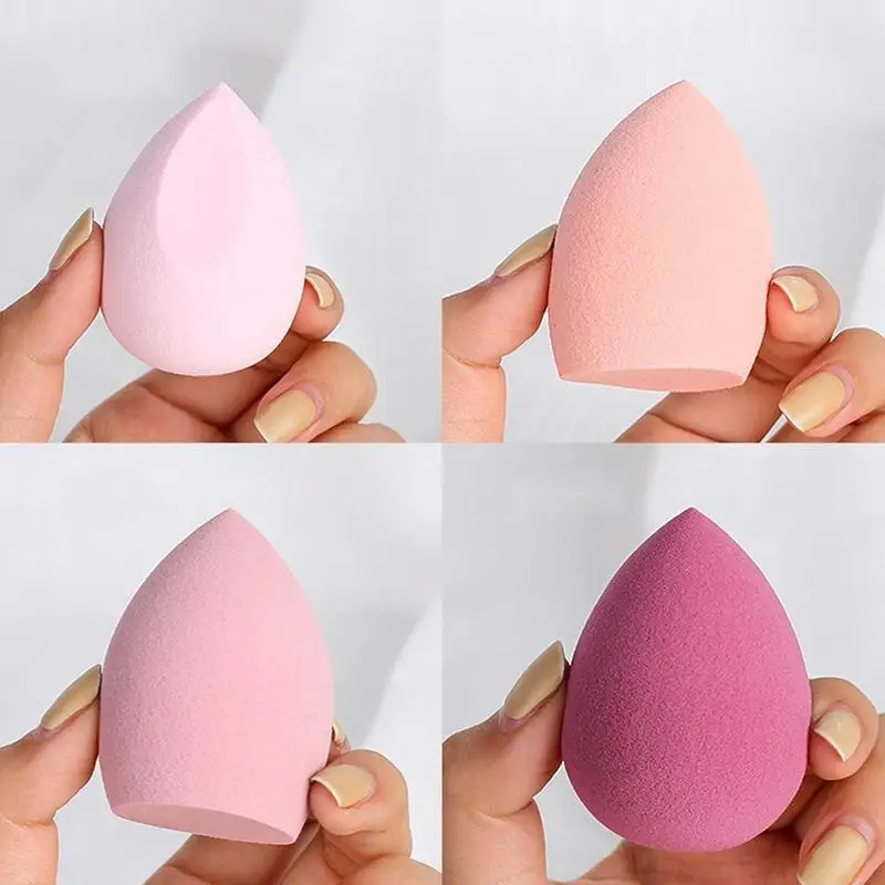 

Wet And Dry Use Beauty Sponge Egg Set Colorful Gourd Cushion Tool Pillow Puff Cosmestic Water Drop C7L7