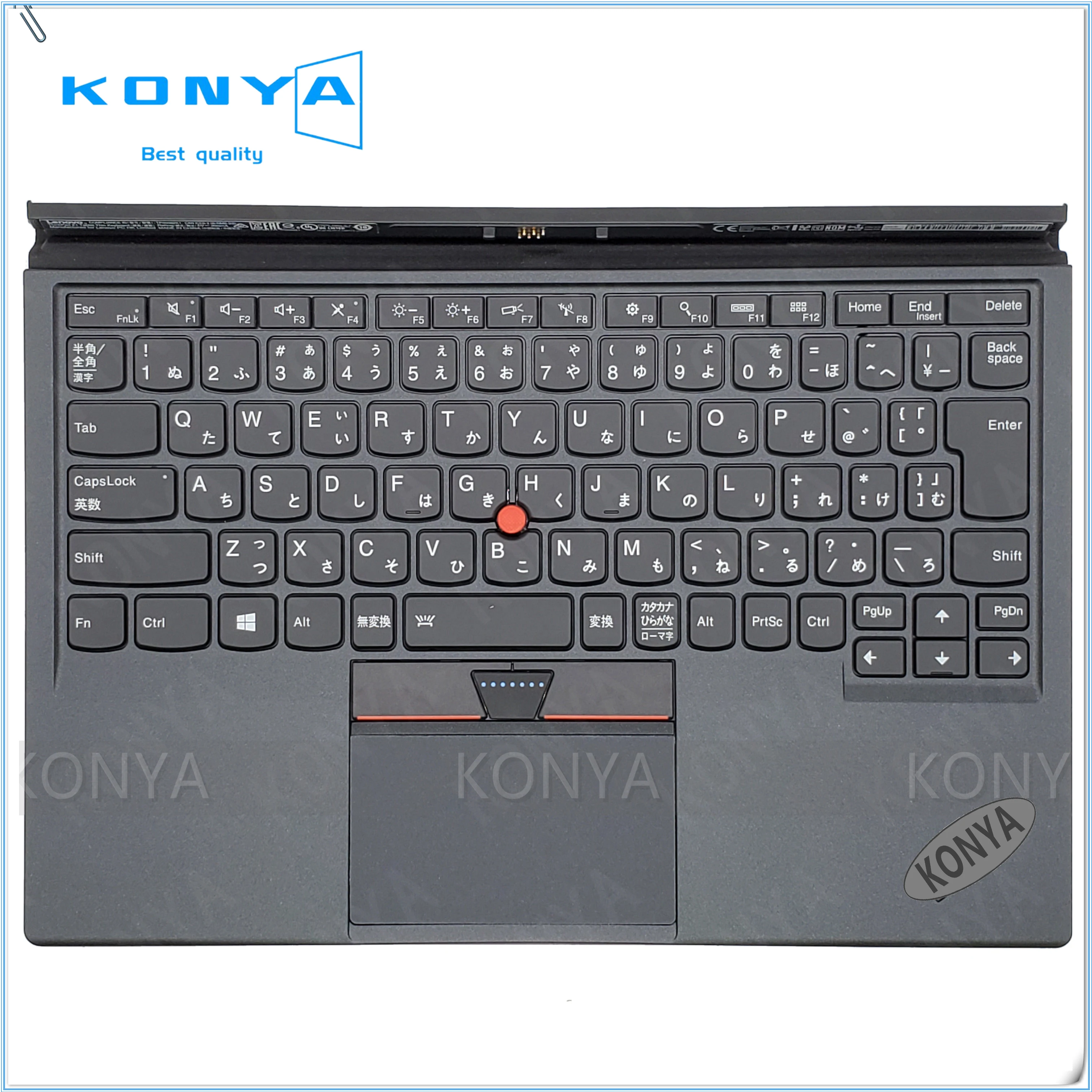 Новая Оригинальная клавиатура TP00082K1 01HX781 для планшета lenovo ThinkPad X1(японская