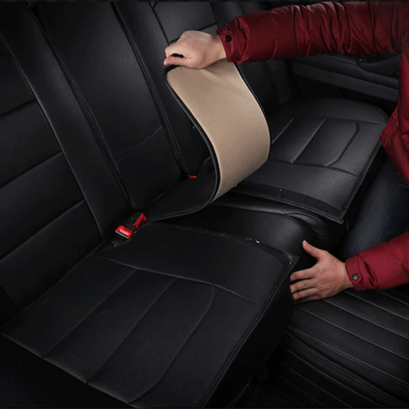 

Luxury PU Leather Car Seat Covers Full Set Auto Seat Protection Cover Vehicle Seat Protector Universal Car Styling Accessory
