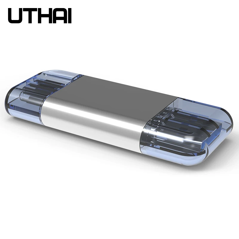 UTHAI D39 для HUAWEI NM кард-ридер type-C к Micro SD/USB3.0 адаптер для Nano карты памяти 128G 90 МБ/с./с чтение для mate 20 Pro P30