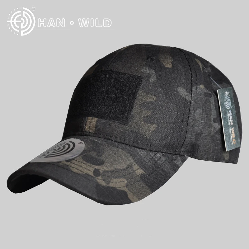 Камуфляжная тактическая бейсболка Снэпбэк-Кепка Военная Тактическая Унисекс