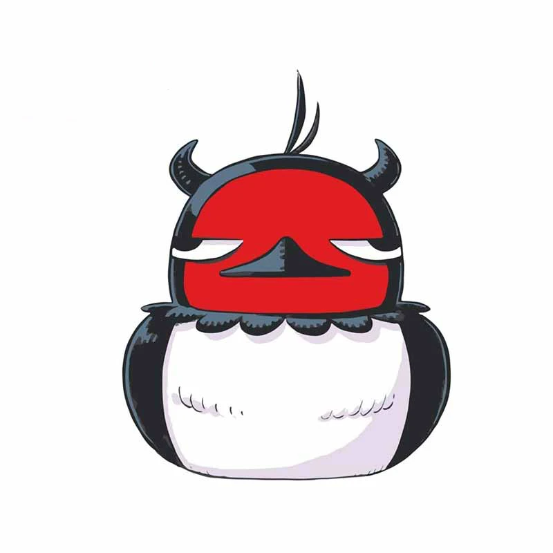 

Creative Nero Black Clover Car Sticker Personalized Car Decoration Window Bumper Trunk Truck PVC Decal ZWW-2058, 13cm X 10.4cm