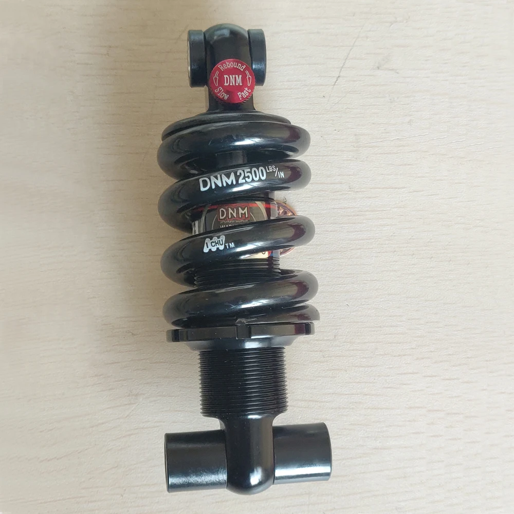 black 125mm 2500LBS DNM велосипед задний амортизатор 125 мм горный велосипед масляная пружина после Подвески Тип электрический скутер скейт амортизатор 900/1000/1250lbs - Цвет: black 125mm 2500LBS