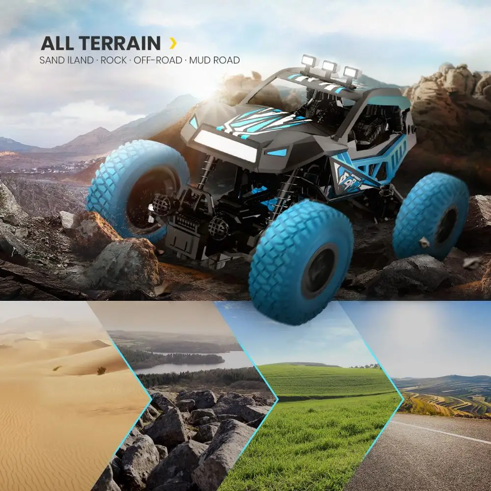 DEERC DE32 RC Car 2 4 ГГц пульт дистанционного управления внедорожные грузовики