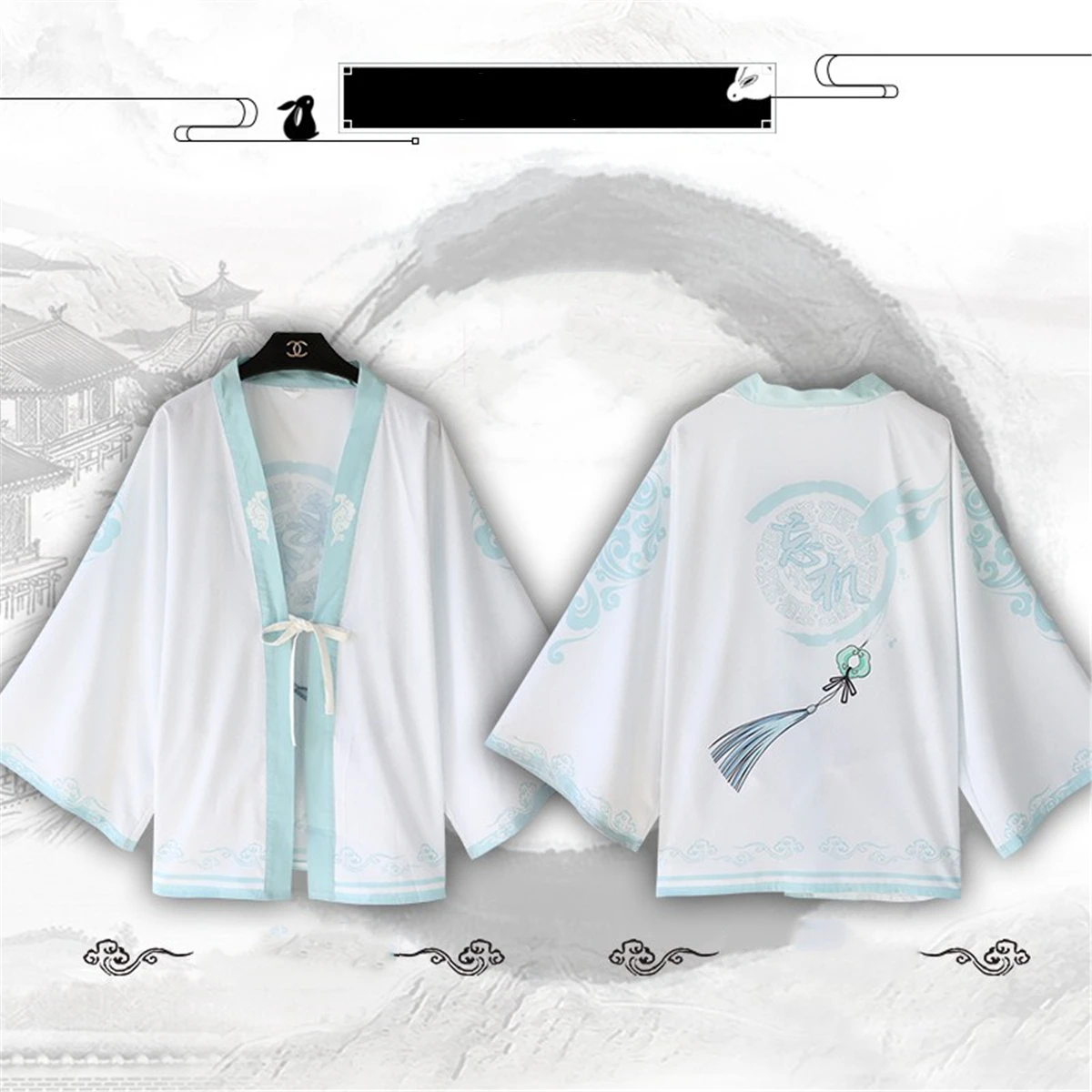 Кимоно Wei Wuxian Lan Wangji хаори Косплей МО дао Zu Ши костюм для мужчин женщин Grandmaster of Demonic