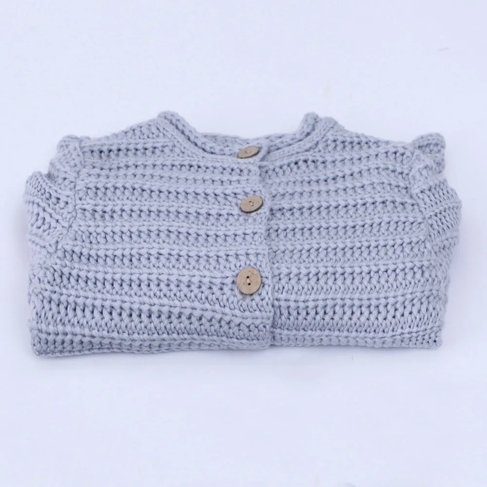 Новинка 2019 года Детский свитер для маленьких девочек сезон осень зима теплый