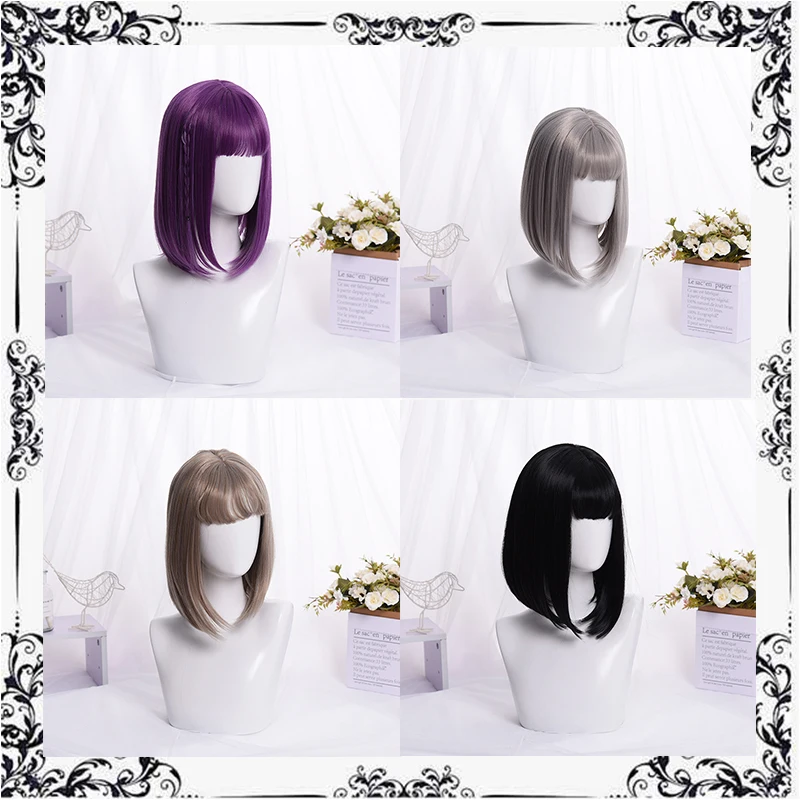 

Women Lolita Cosplay Wigs Kawaii Wig Hair Heat Resistant Synthetic Wig Halloween Carnival Party