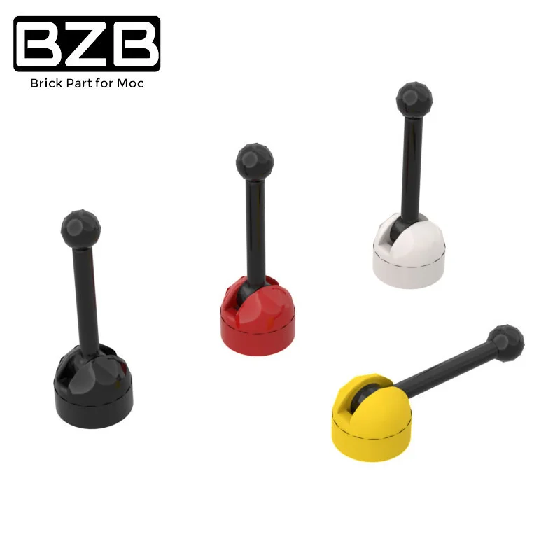 

BZB MOC 73587 Control Lever (Black Lever) Brick High-Tech Changeover Catch For Building Blocks Parts DIY Educational Toys