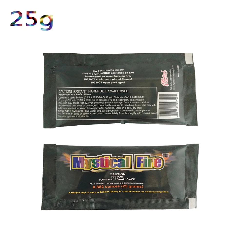 

Magic Tricks For Magicians Mystical Fire Color Flame Powder Bonfire Coloring Agent Outdoor Party Supplies Fast delivery