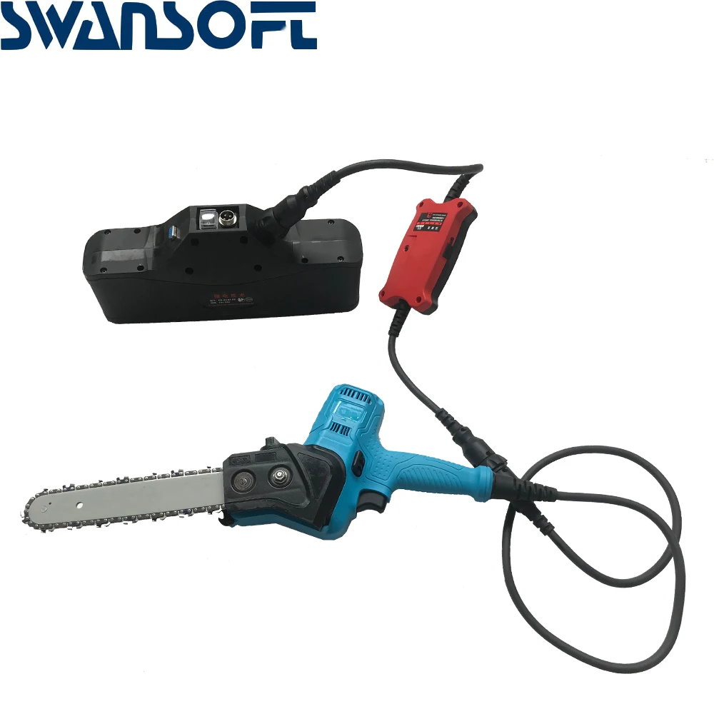 

6AH Battery Automatic High Quality Pocket Wood Cutting Electric Chain Saw Prices