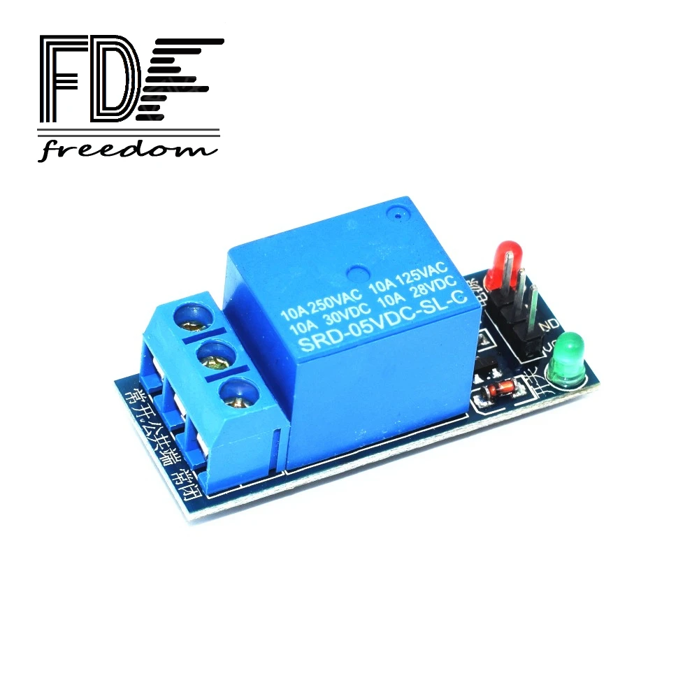 1-канальный релейный модуль 5 В низкий новый уровень управления SCM бытовой