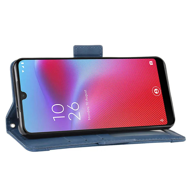Кожаный чехол-книжка для Vodafone Smart N10 V10 VFD630 VFD730 магнитный силиконовый матовый с