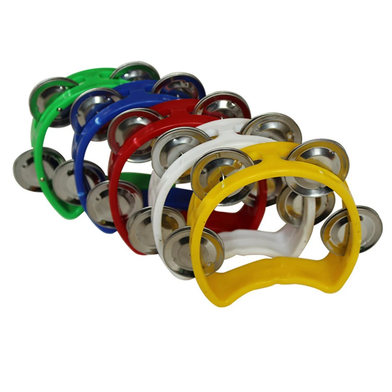 Ручной колокольчик металический пластмассовая погремушка мяч перкуссия