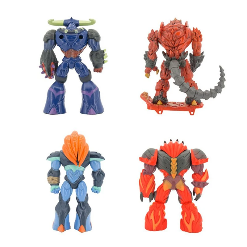 

4pcs/set 15cm Cartoon Anime Gormiti PVC Action Figures Toys Gifts For Boys