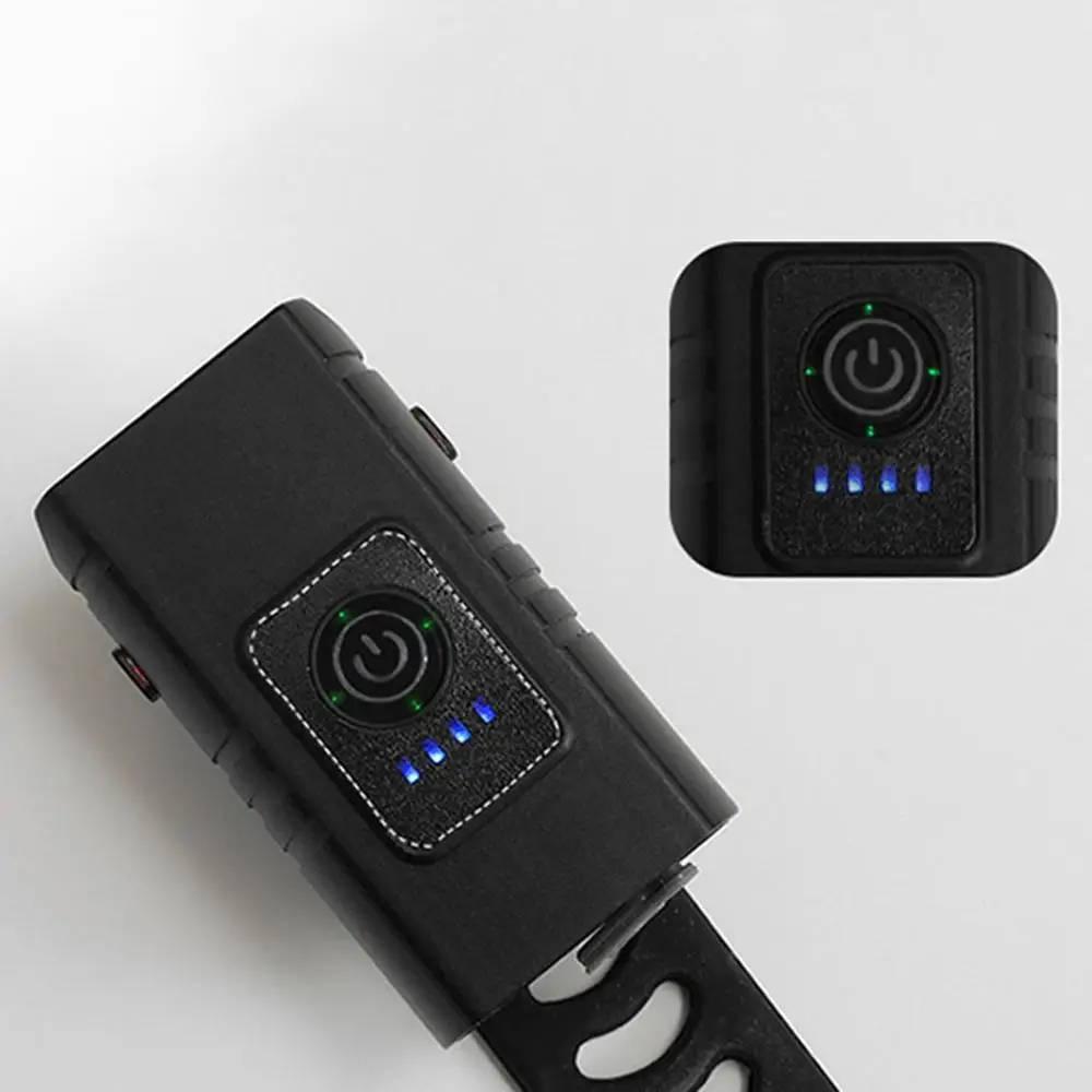 

Waterproof Charge Display Bicycle Light Night Riding Equipment Durable And Useful Warning Front Light