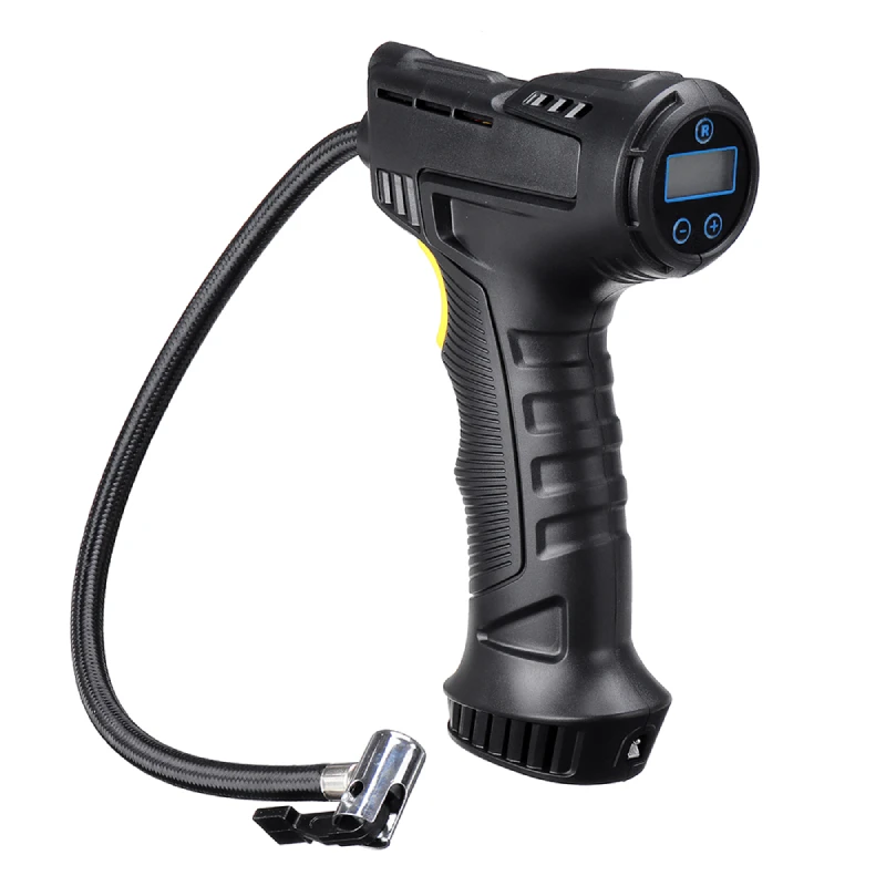 

120W Inflatable Pump Rechargeable Air Compressor Wireless Portable Air Pump Car Tire Inflator Digital for Car Bicycle Balls