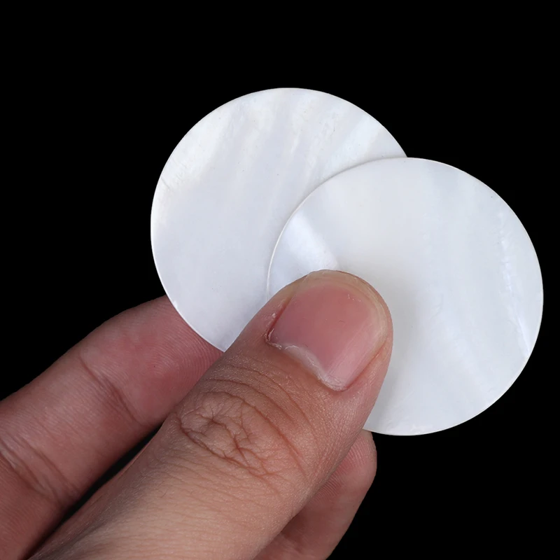 

Natural Round Disk Mother Of Pearl Shell For DIY Jewelry Natural Round Slice MOP Pearl Shell For Necklace 2Pcs 20mm-350mm