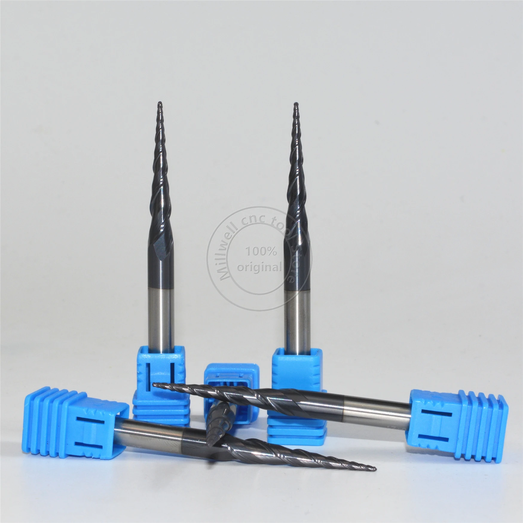 Бесплатная доставка R0.5 * D6 30 5 75L 2F HRC55 вольфрамовые прочные покрытые карбоном