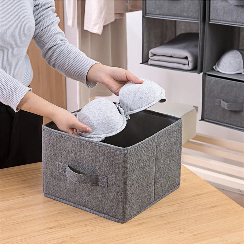 Хлопковый шкаф органайзер подвесной Карманный ящик Одежда для хранения