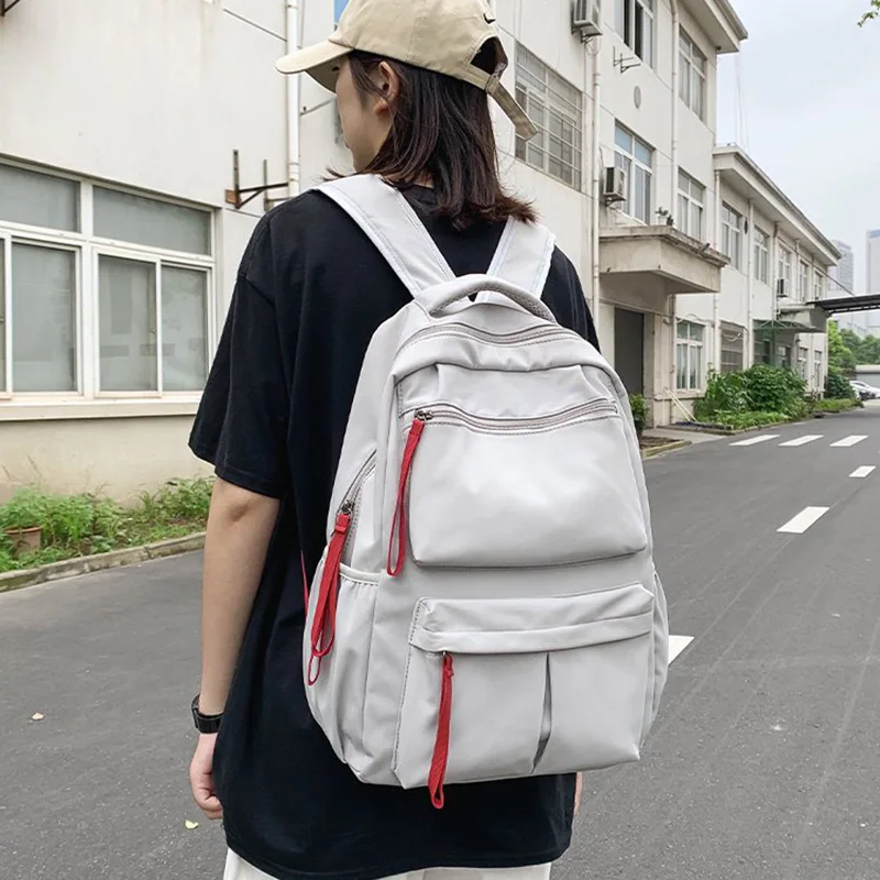 

Mjzkxqz Waterproof Backpack Women Ladies Casual Shoulder Rucksack For Teenagers Girls School Bag Travel Laptop Bolsa Sac A Dos